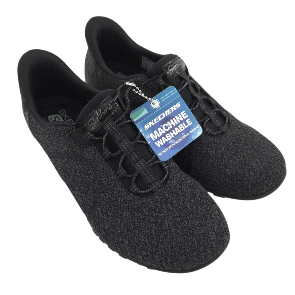 Skechers Slip-ins Ultra Flex 3.0 Women 7 Black Memory Foam Walking Shoes NEW